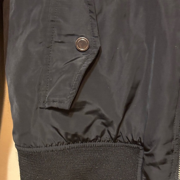 ZARA Black Bomber Jacket - Picture 3 of 7